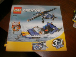 LIBRETTO ISTRUZIONI LEGO CREATOR 4995 - Sin Clasificación