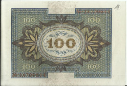 100 Mark 1-11-1920 - Allemagne Serie M- Etat : Billet Neuf  Neue Notiz N°13 A83 - 100 Mark