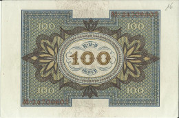 100 Mark 1-11-1920 - Allemagne Serie M- Etat : Billet Neuf  Neue Notiz N°16 A83 - 100 Mark