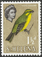St Helena. 1961-65 QEII. 1½d MH. SG 177 - Saint Helena Island