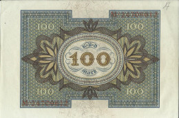 100 Mark 1-11-1920 - Allemagne Serie M- Etat : Billet Neuf  Neue Notiz N°17 A83 - 100 Mark