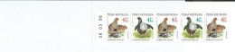 Booklet 179-180 Czech Republic Protected Birds 1998 Partridge Black Grouse - Gallinaceans & Pheasants