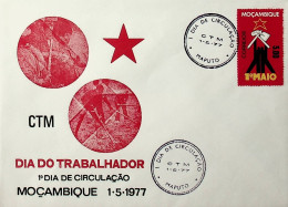 1977 Moçambique FDC Dia Do Trabalhador - Mozambique