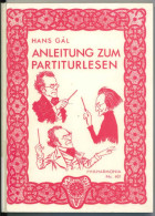 Anleitung Zum Partiturlesen. - Oude Boeken