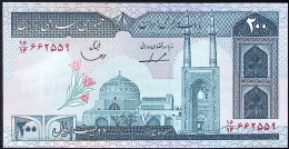 IRAN * 200 Rials * Date * Etat/Grade NEUF/UNC * - Iran