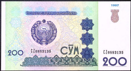 OUZBEKISTAN * 200 SUM * Date 1997 * Etat/Grade NEUF/UNC *  - Usbekistan