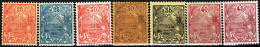 NUOVA CALEDONIA, NEW CALEDONIA, PAESAGGI, LANDSCAPE, 1905-1921, NUOVI (MLH*) Scott:NC 98,99,100,101,103,104,105 - Neufs