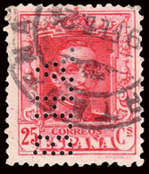 Murcia - Edi O 317 - Perforado "B.H.A." (Banco) - Mat "Cartagena" - Used Stamps