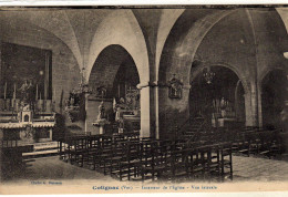 Cotignac Interieur De L'eglise - Cotignac