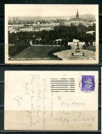 K20394)Ansichtskarte: Wien, Heldenplatz Mit Parlament + Rathaus, Gelaufen 1943 - Wien Mitte