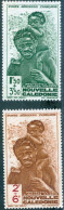 NUOVA CALEDONIA, NEW CALEDONIA, FONDO PER INFANZIA, 1942, FRANCOBOLLI NUOVI (MLH*) Scott:NC CB2,CB3 - Unused Stamps