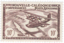 NUOVA CALEDONIA, NEW CALEDONIA, POSTA AEREA, AIRMAIL, 1942, FRANCOBOLLI NUOVI (MLH*) Scott:NC C6E, Yt:NC PA43 - Ungebraucht