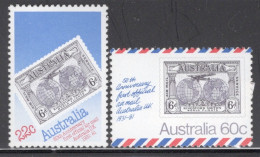 Australia 1981 Set Of Stamps To Celebrate The 50th Anniversary Of The First Official Airmail Australia In Unmounted Mint - Neufs