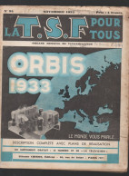 Revue LA TSF POUR TOUS   N°95 Novembre 1932  (CAT4078/ 095) - Bricolage / Technique