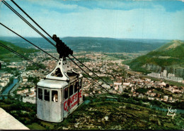 N°41191 Z -cpsm Téléphérique Du Béout à Lourdes - Funiculaires