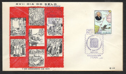 Cap Vert Cabo Verde Portugal Cachet Commémoratif Cent. Timbre Inde Portugaise 1971 Cape Vert Event Pmk Portuguese India - Cap Vert