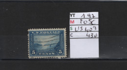 PRIX FIXE Obl 197 YT 205C MIC US403 SCOT US430 GIB San Francisco 1912 1915 Etats Unis 58/06 - Used Stamps