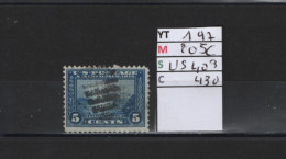 PRIX FIXE Obl 197 YT 205C MIC US403 SCOT US430 GIB San Francisco 1912 1915 Etats Unis 58/06 - Used Stamps