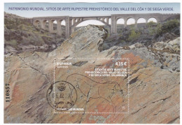 2021-ED. 5522 H.B.- Patrimonio Mundial. Sitios De Arte Rupestre Prehistórico Del Valle Del Côa Y De Siega Verde- USADO - Usati