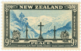 NUOVA ZELANDA, NEW ZEALAND, VITTORIA, 1946, FRANCOBOLLI NUOVI (MLH*) Scott:NZ 256, Yt:NZ 281 - Nuovi