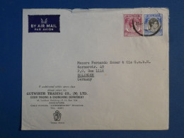 DI 14 SINGAPORE MALAYA   BELLE LETTRE   1963  A SOLINGEN GERMANY   ++++AFF. INTERESSANT+++ - Singapur (...-1959)