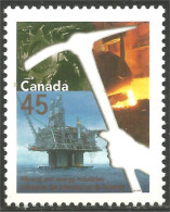 Canada Mining Oil Offshore Pétrole MNH ** Neuf SC (C17-21c) - Erdöl