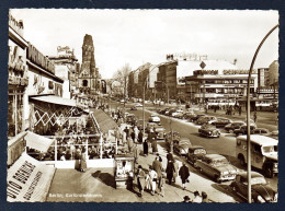 Berlin - Charlottenburg. Kurfüstendamm. Rue Commerçante Et église Du Souvenir. 1960 - Charlottenburg