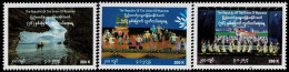 MYANMAR 2024 76th ANNIVERSARY OF INDEPENDENCE MINT STAMPS ** - Myanmar (Burma 1948-...)