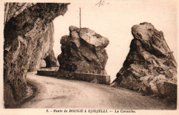 Algerie Route De Bougie A Djidjelli La Corniche - Bejaia (Bougie)