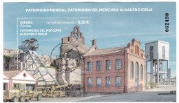 2022-ED. 5613 H.B. - Patrimonio Mundial. Patrimonio Del Mercurio Almadén E Idrija- USADO - Gebraucht