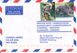 Trinidad & Tobago Air Mail Cover Sent To Germany MONKEY - Trindad & Tobago (1962-...)