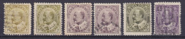 Canada 1903-12 Mi. 80-83A, 7c., 10c., 20c., 50c. King Edward VII. Including Shades (2 Scans) - Used Stamps