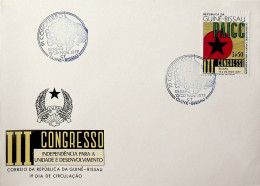 1977 Guiné-Bissau FDC III Congresso Do P.A.I.G.C. - Guinée-Bissau