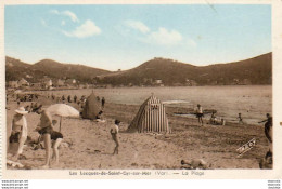 D83  LES LECQUES DE SAINT CYR  La Plage - Les Lecques