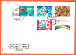 11xFDC DE COLLECTION . SERIE+TIMBRES ISOLES+BLOCS DE 4. C/.S.B.K. Nr:777/81. Y&TELLIER Nr:1327/31. MICHEL Nr:1397/1401. - FDC