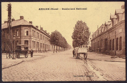 CPA 59 - ANICHE - BOULEVARD NATIONAL - Aniche