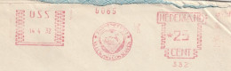 NL Firma Cover Zwanenburg Meter Oss 14-2-1932 Zwaan - Máquinas Franqueo (EMA)