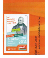 190- FRANC-MAÇONNERIE (MASONIC) : Timbre Personnalisé Allemand : Référence Maçonnique (FREIMAURER) - - Francmasonería