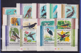 Montserrat 1970 Vögel Mi.-Nr. 230-242 Postfrisch ** - Montserrat