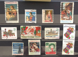 USA  - Christmas, From 1962 To 1994 - Collections