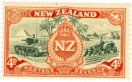 NUOVA ZELANDA, NEW ZEALAND, VITTORIA, 1946, FRANCOBOLLI NUOVI (MLH*) Scott:NZ 252, Yt:NZ 277 - Nuevos