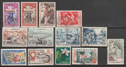 Cameroun N° 297 - 299, 300 - 303, 304, 305, 306, 307, 308, 309 - Usati