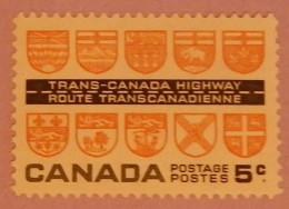 CANADA YT 327 NEUF**MNH ANNÉE 1962 - Unused Stamps