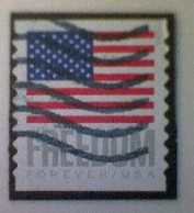 United States, Scott #5788, Used(o) Coil, 2023, Flag Definitive: Freedom Flag, (63¢) Forever - Gebraucht