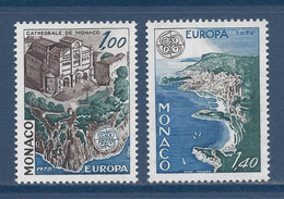 Monaco - YT N° 1139 Et 1140 ** - Neuf Sans Charnière - 1978 - Nuovi