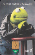 UK - British Telecom Chip PUB053B  - £2  The Muppets - Comic - Kermit - GEM - BT Promotionnelles