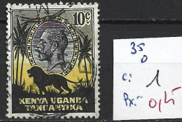 KENYA OUGANDA & TANGANYKA 35 Oblitéré Côte 1 € - Kenya, Oeganda & Tanganyika