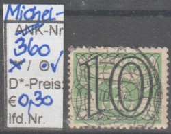 1940 - NIEDERLANDE - FM/DM "Flieg. Taube M. Wertaufdruck" 10 C (a. 3C) Hellgrün - O Gestempelt - S. Scan (360o Nl) - Gebruikt