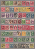 USA 64 Stamps Different Perforations Used(o) #34420 - Mezclas (max 999 Sellos)