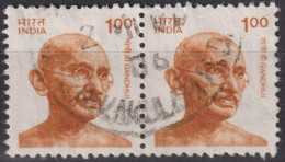 1991 Indien ° Mi:IN 1287, Sn:IN 916, Yt:IN 1085, Mohandas Karamchand Gandhi (1869-1948) - Used Stamps